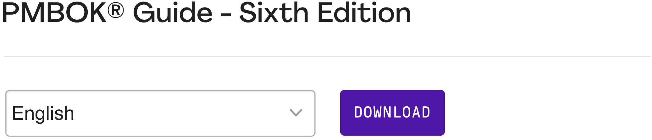 PMBOK Guide 6th Edition PDF Download Button PMBOK Guide 6th Edition PDF Download Button